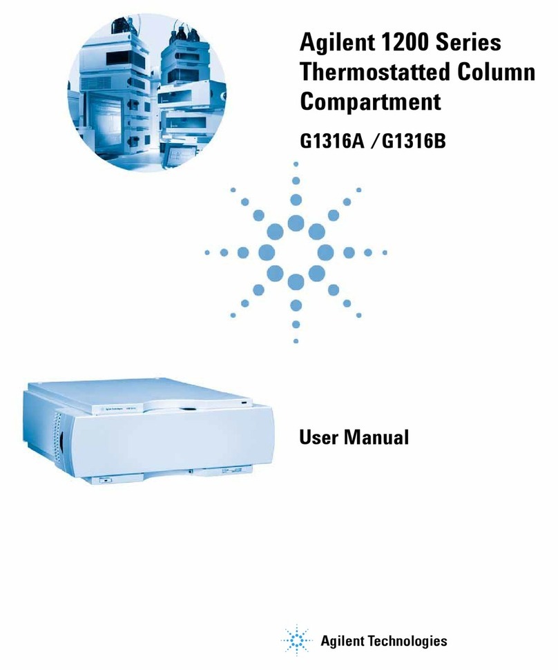 Agilent Technologies 1200 series User manual