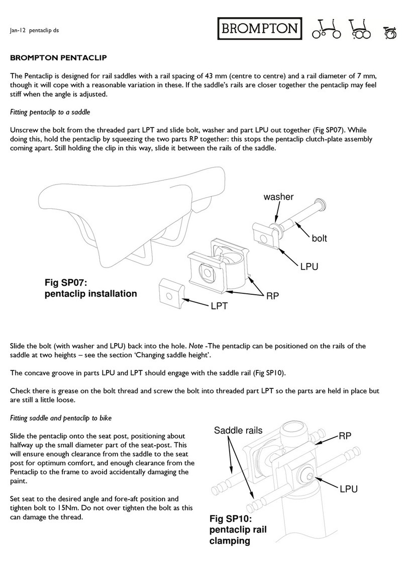 Brompton Pentaclip quick start guide