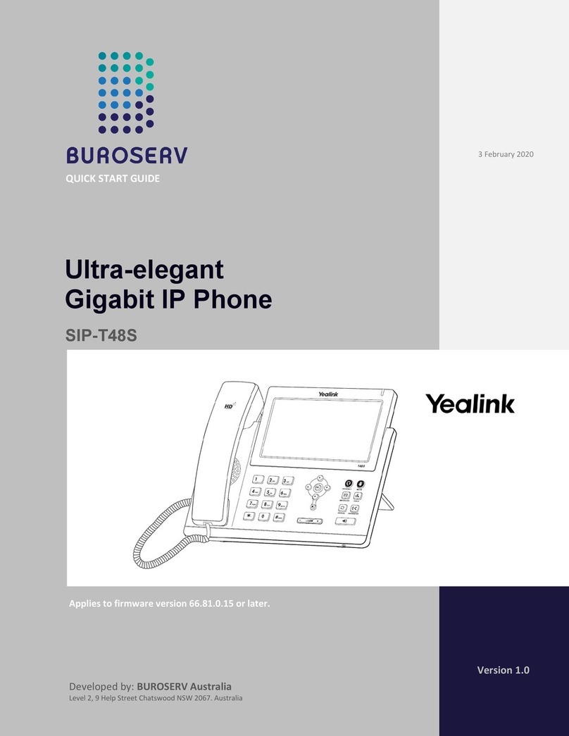 Yealink SIP-T48S User manual