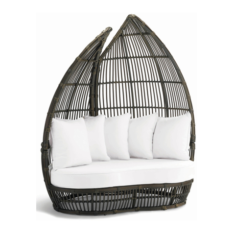 Frontgate Arlo Daybed Frame User manual Frontgate Arlo Daybed Frame User manual