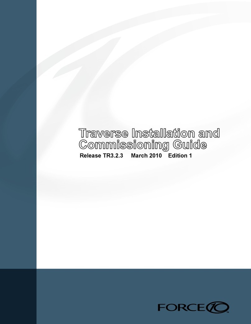 Force 10 Traverse Series User manual