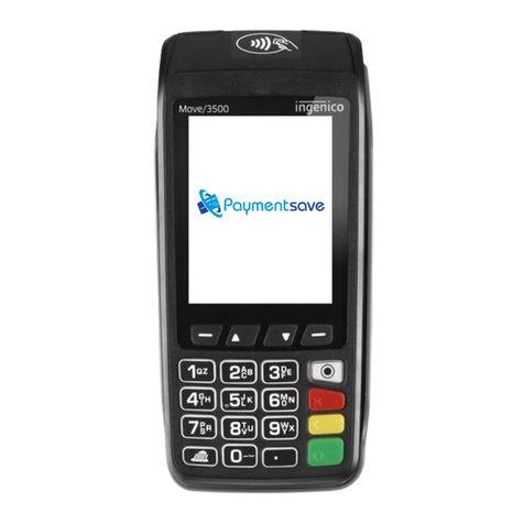 Ingenico group Move 3500 BLUETOOTH Setup guide