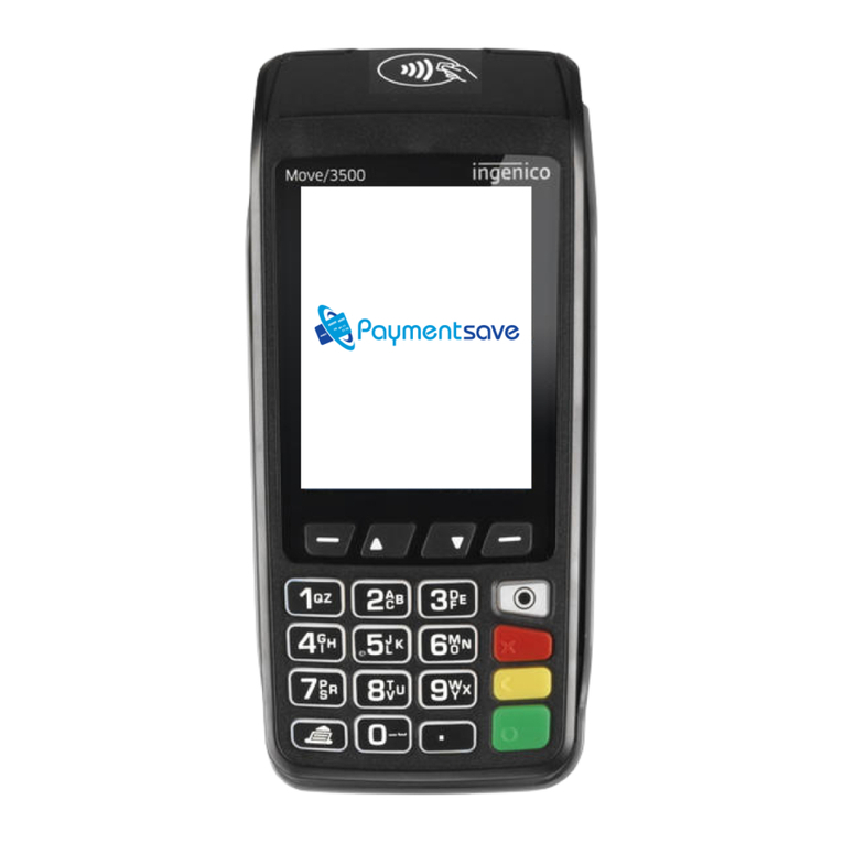 Ingenico group EVO Move 3500 MIX Setup guide