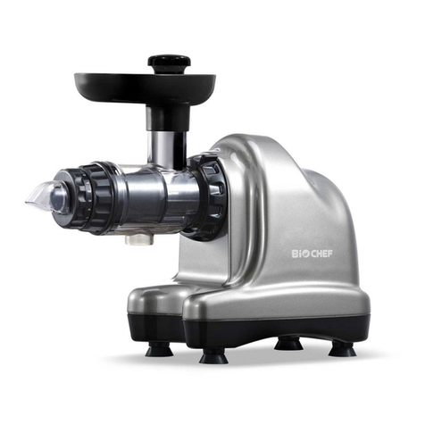 Biochef Axis User Manual and Recipes