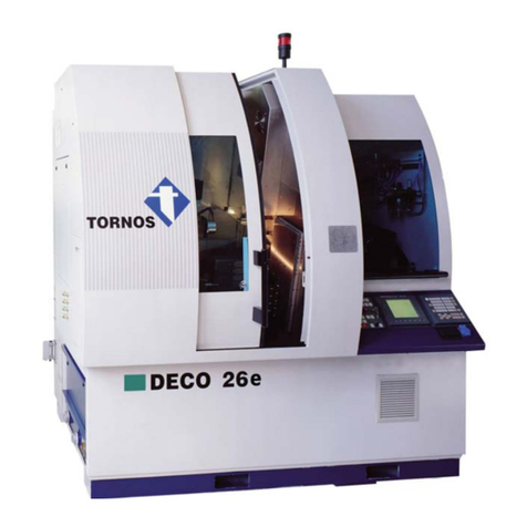 tornos DECO 20a User manual