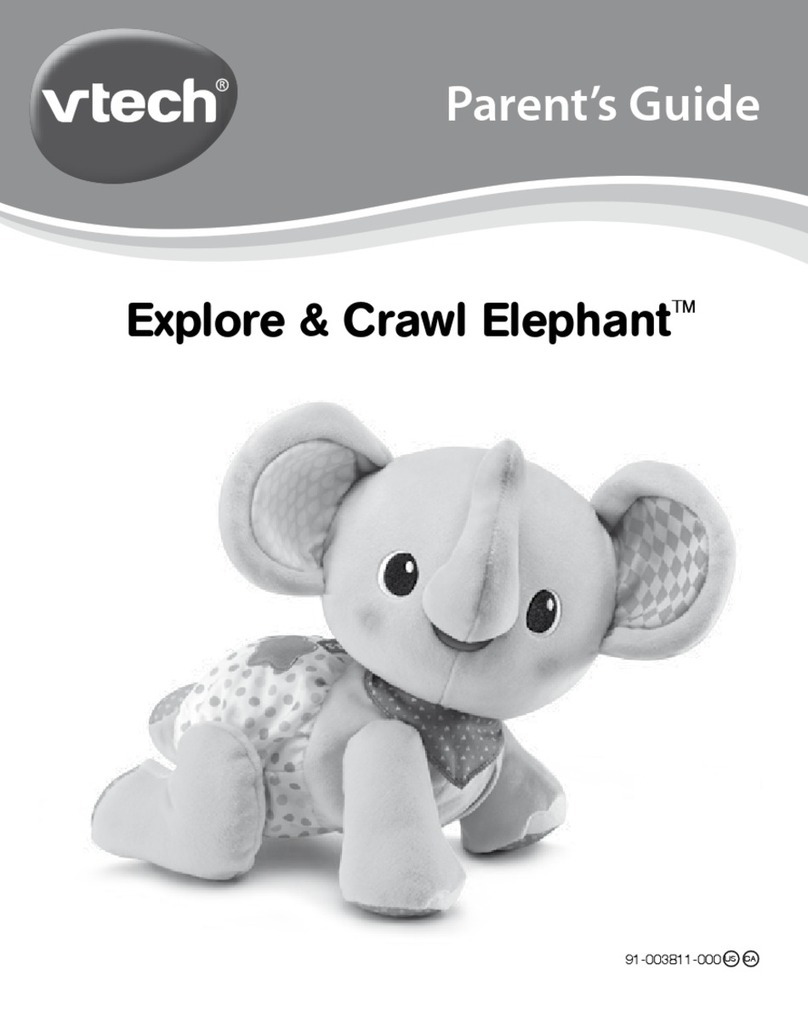V-tech Explore & Crawl Elephant Assembly Instructions