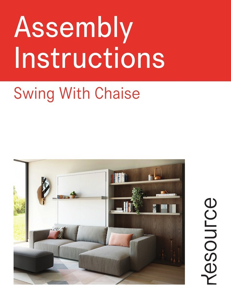 Resource Swing With Chaise User manual