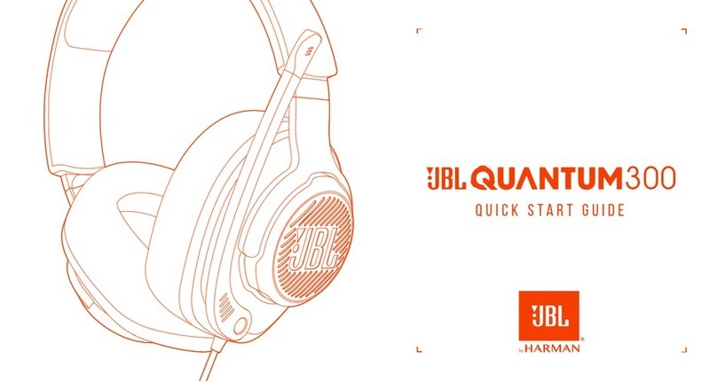 Harman JBL Quantum 300 User manual