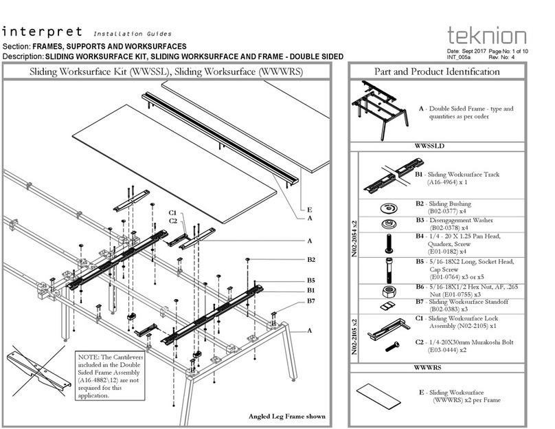 Teknion Interpret User manual