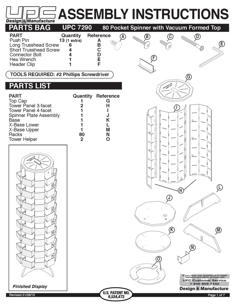 UPC 7290 User manual