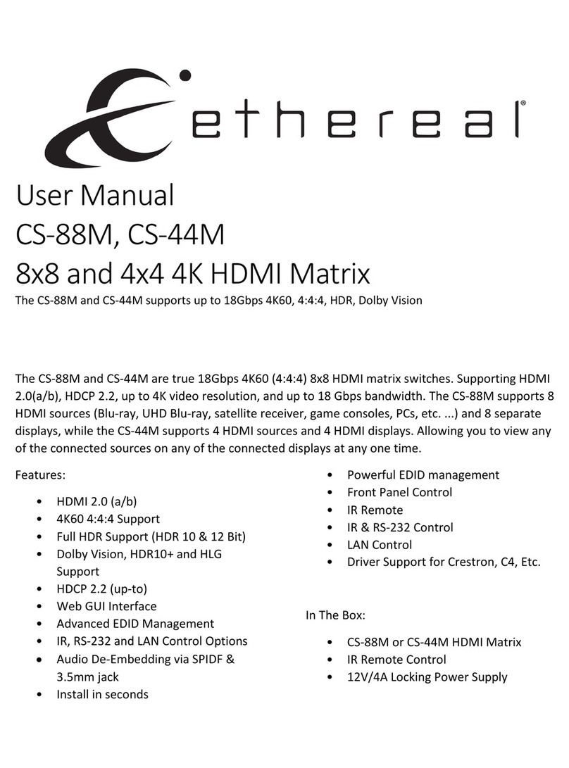 Ethereal CS-88M user manual