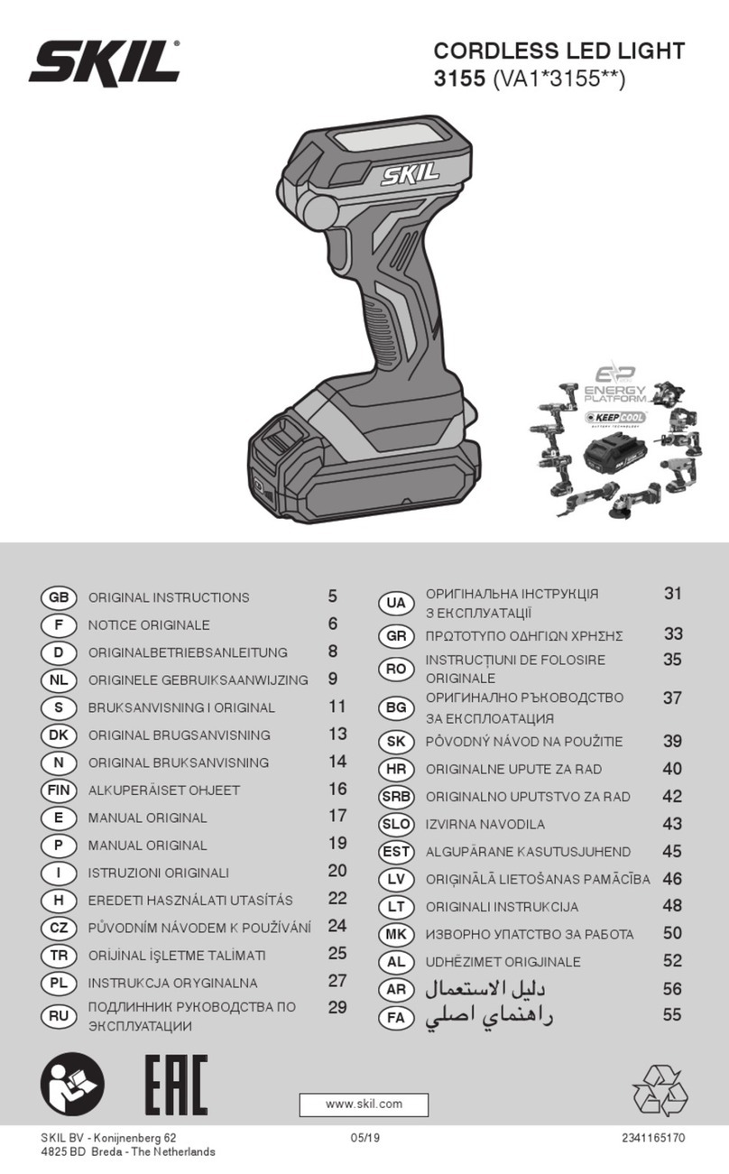 Skil 3155 Original instructions