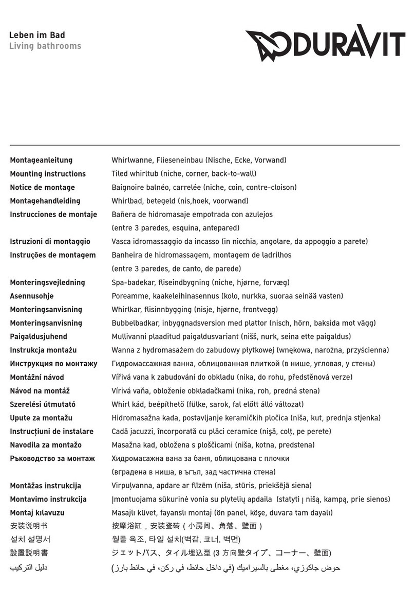 DURAVIT Happy D.2 760320 User manual