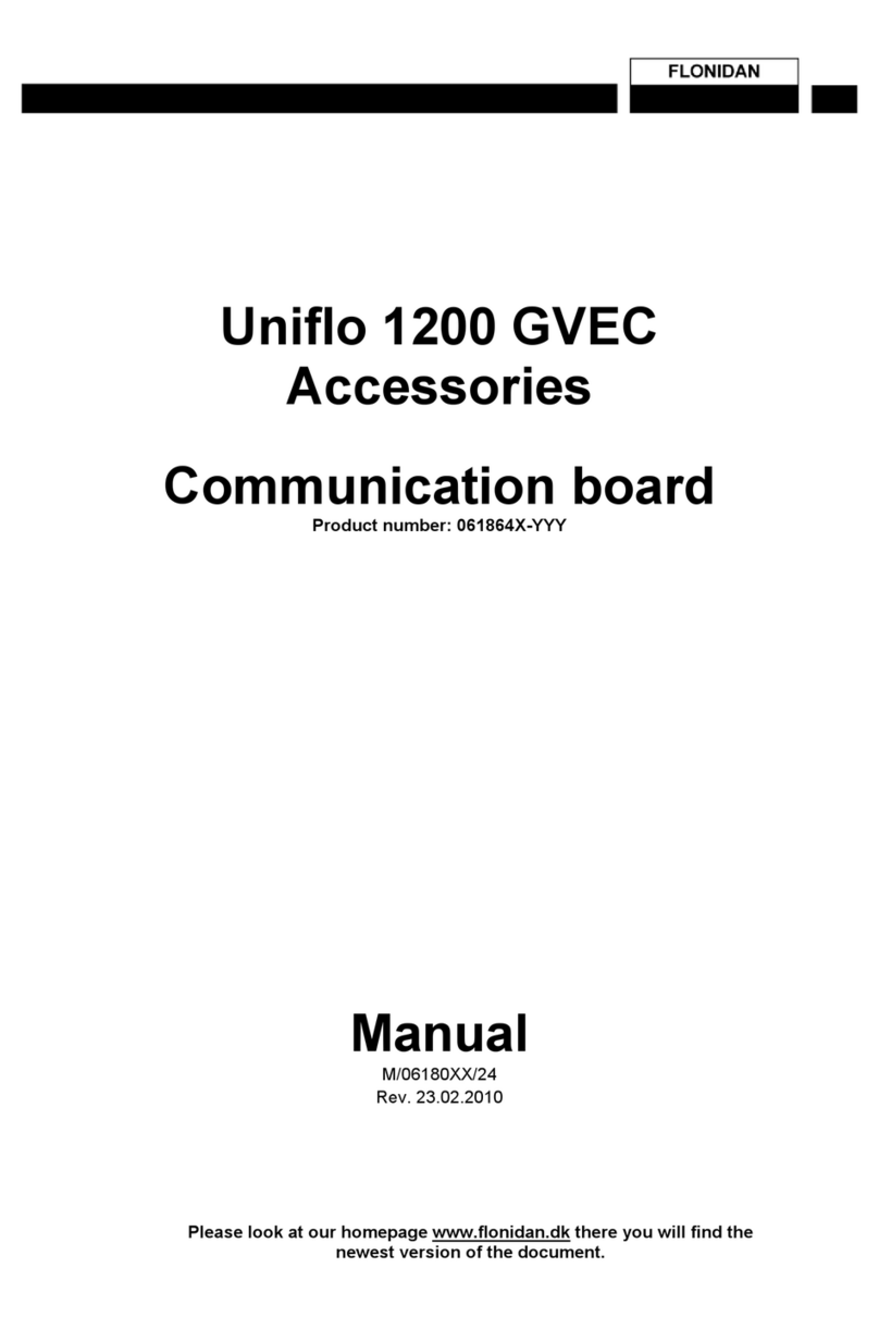 Flonidan Uniflo 1200 GVEC manual