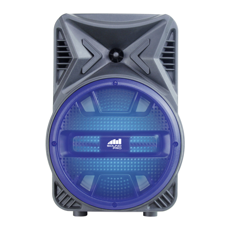 Naxa Sound Pro NDS-8005 instruction manual