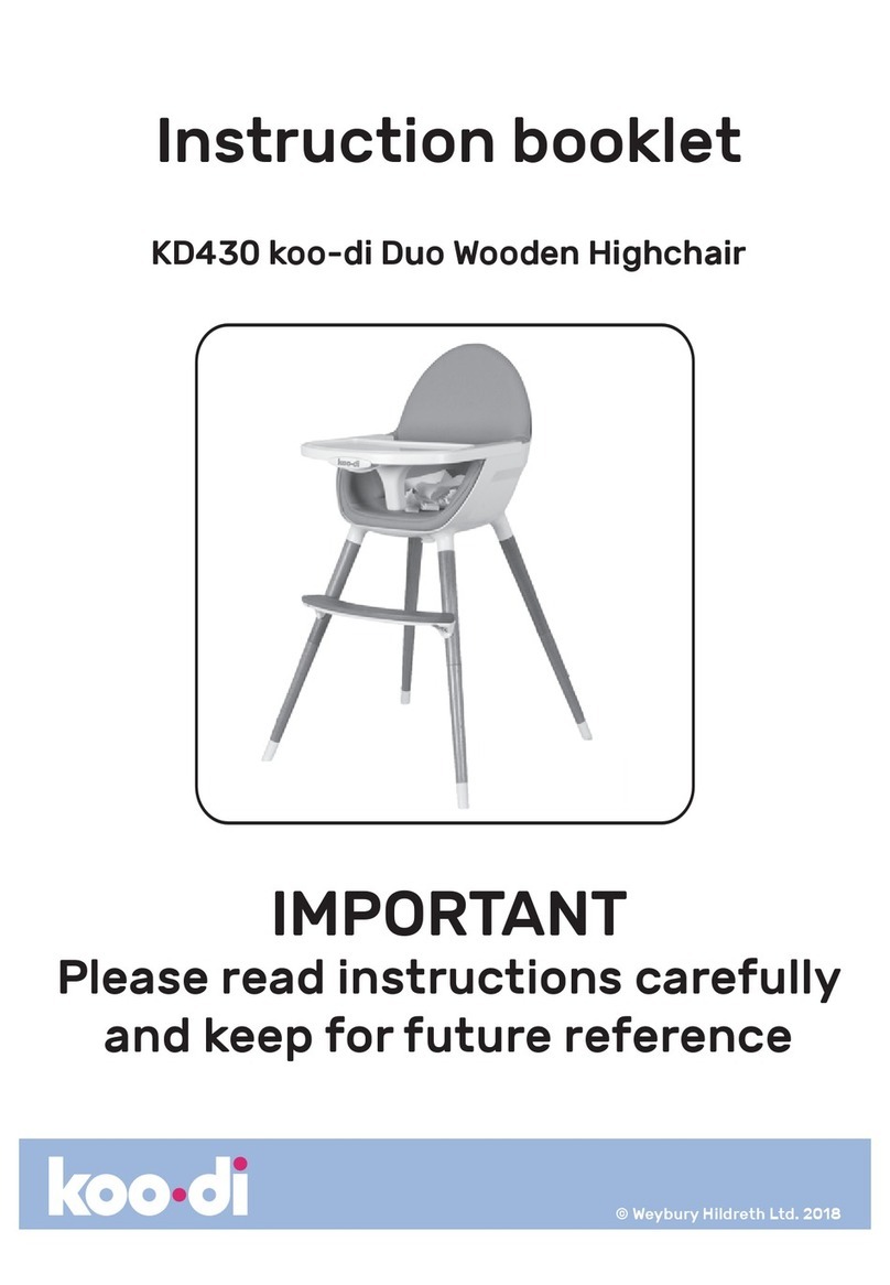 Koo-di KD430 Instruction booklet