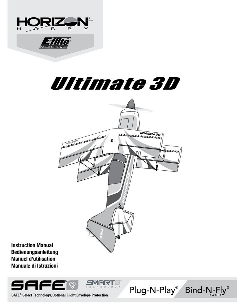 Horizon Hobby Ultimate 3D User manual Horizon Hobby Ultimate 3D User manual