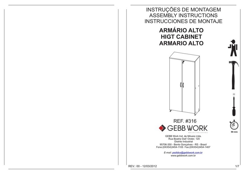 GEBB Work 316 Assembly instructions