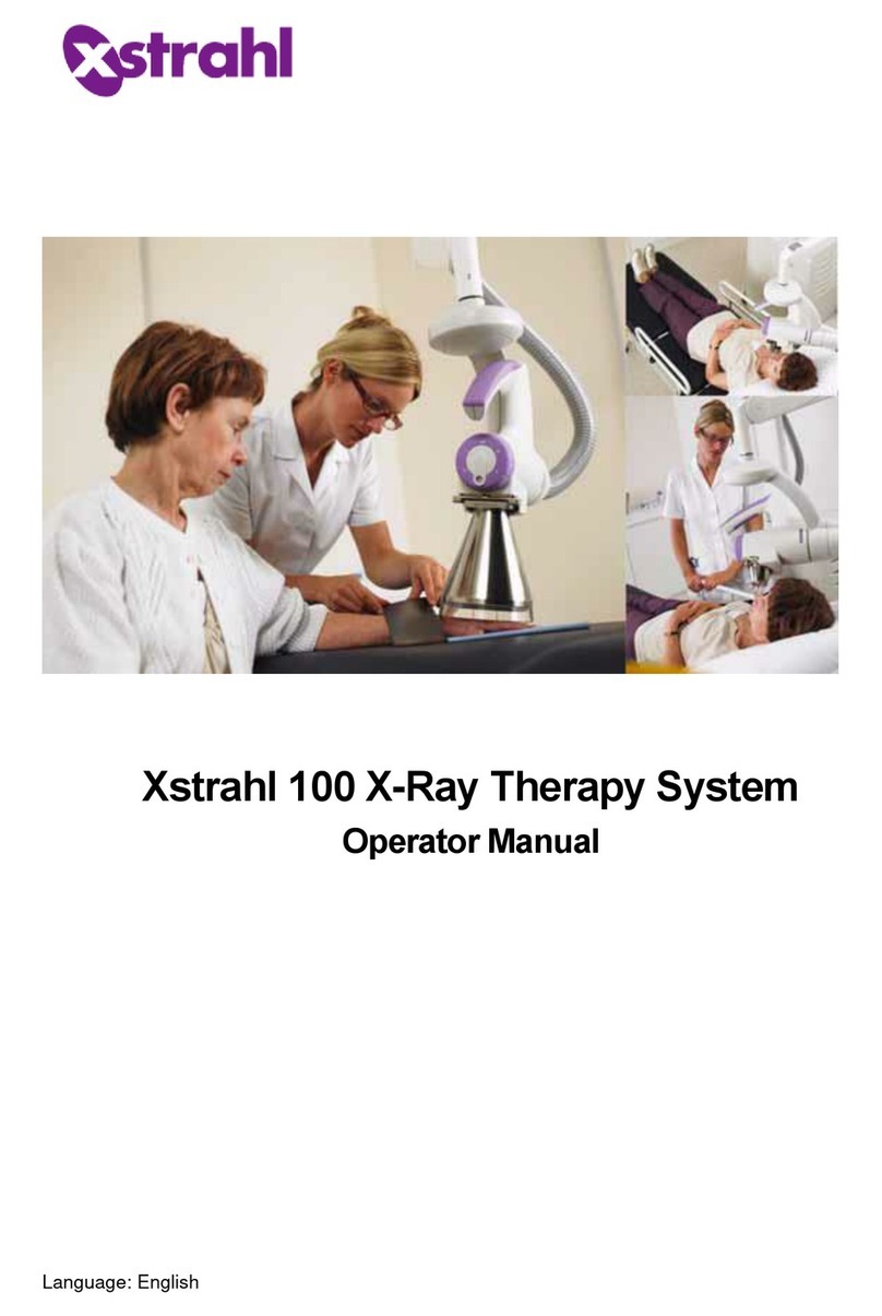 Xstrahl 100 Operator's manual