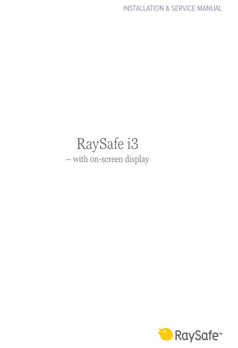 RaySafe i3 Installation & service manual