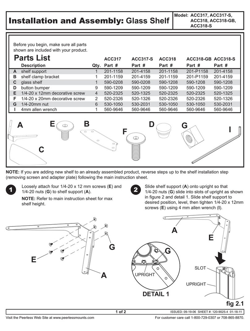 PEERLESS ACC317 Guide
