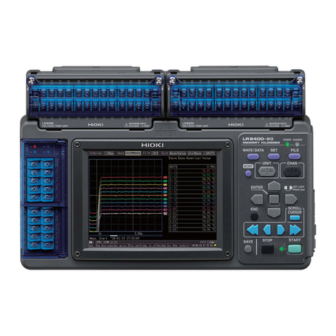 Hioki LR8400-20 Measurement guide