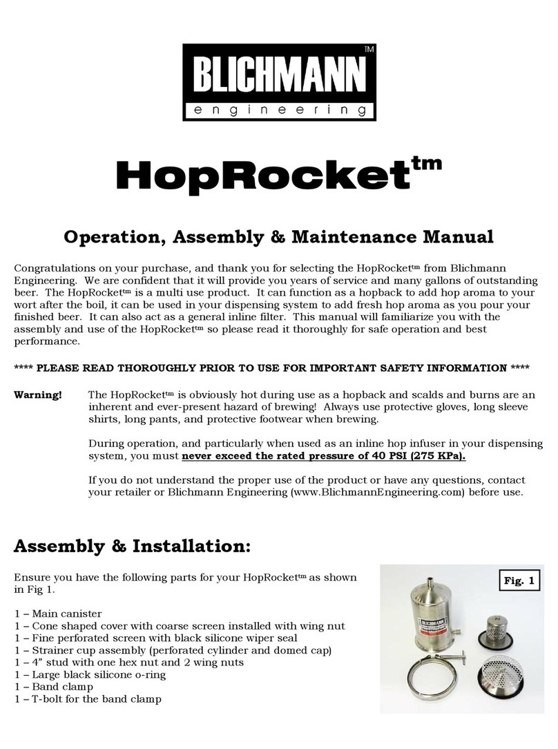 Blichmann Engineering HopRocket Quick guide