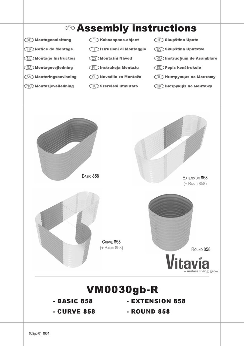 Vitavia Basic 858 Assembly instructions