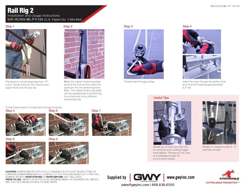 GWY Rail Rig 2 Installation and usage instructions