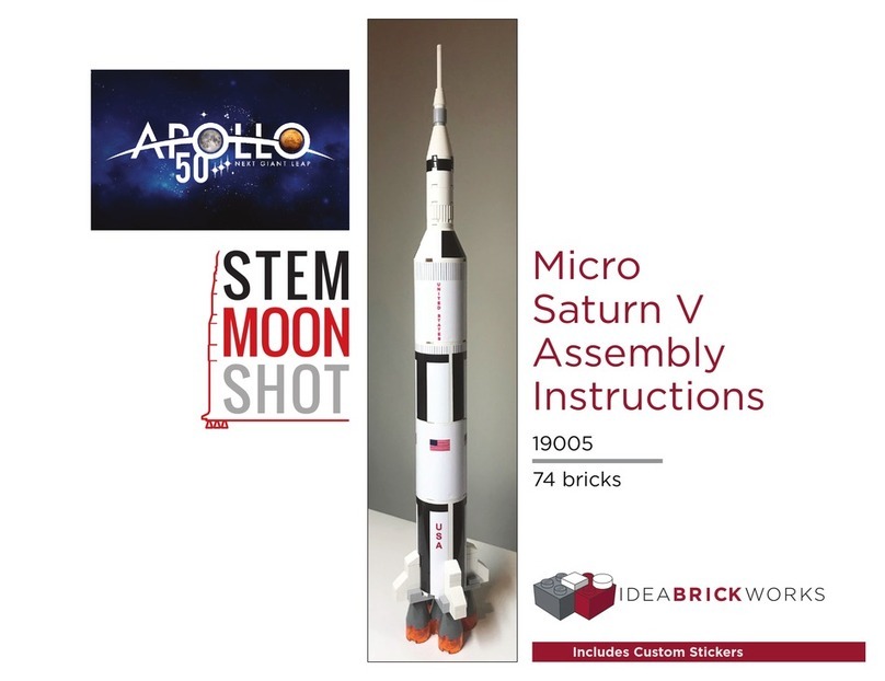 ideaBRICKworks Micro Saturn V Assembly instructions ideaBRICKworks Micro Saturn V Assembly instructions
