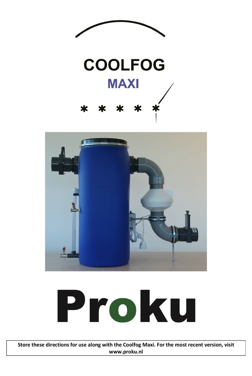 Proku Coolfog Maxi manual