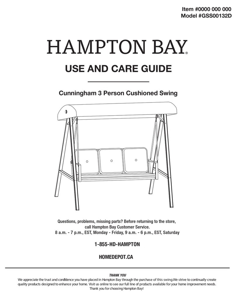HAMPTON BAY Cunningham User manual