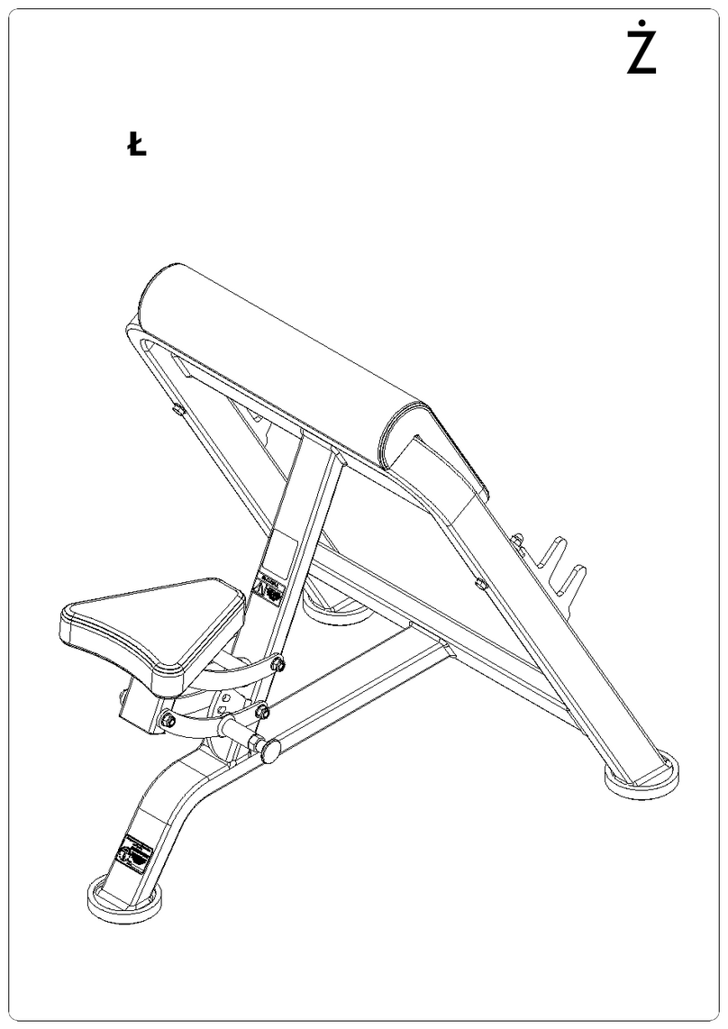 MARBO-SPORT Preacher Curl Assembly instruction
