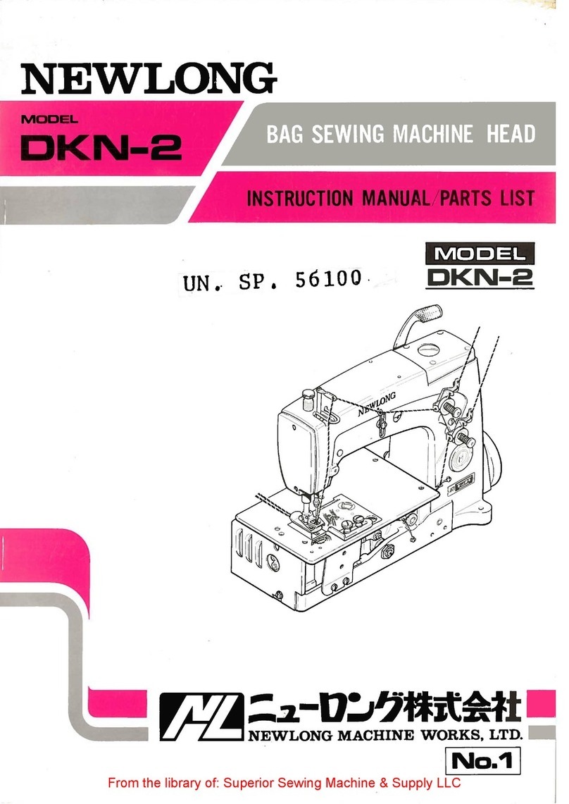 Newlong DKN-2 Instruction manual & parts list