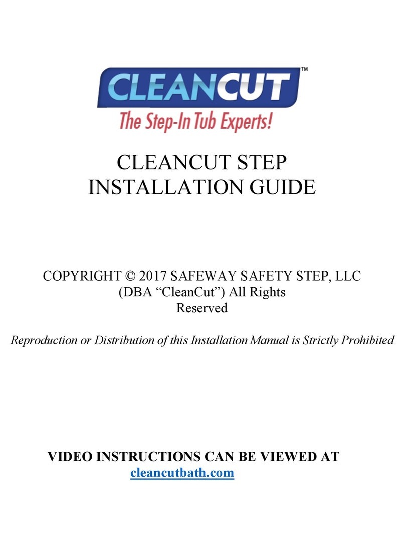 Clean Cut Step installation guide Clean Cut Step installation guide
