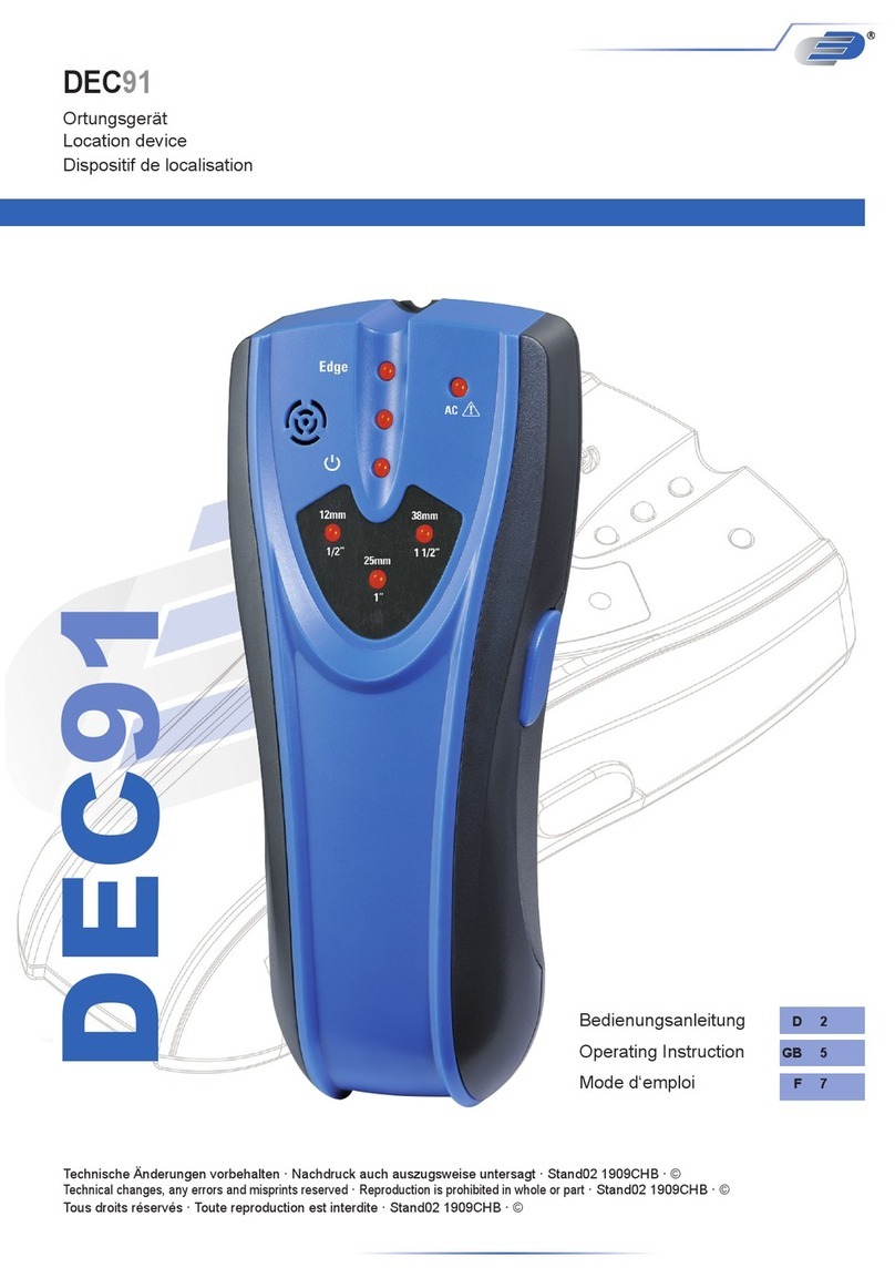 Dostmann Electronic DEC91 operating instructions