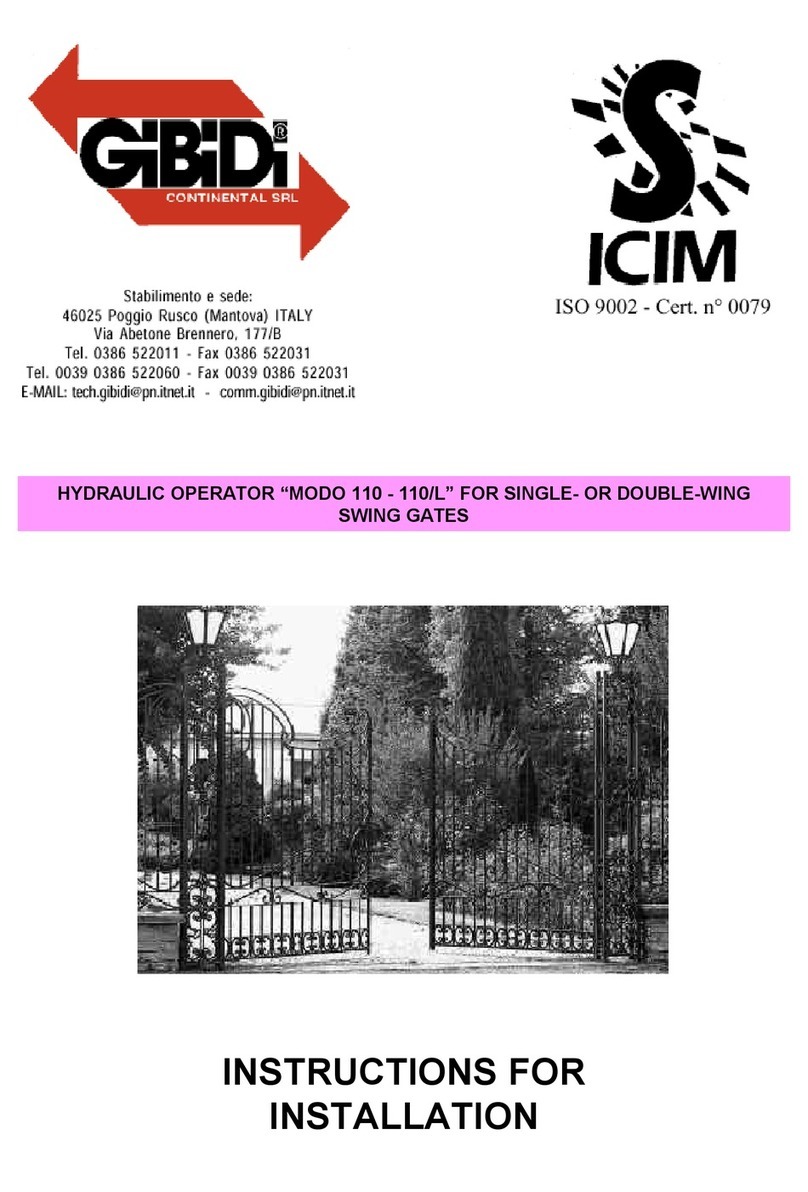 GiBiDi MODO 110 Guide