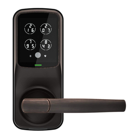 Lockly LATCH EDITION SECURE PGD628 User manual