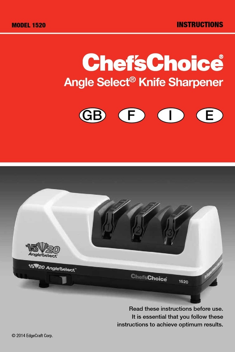 Chef's Choice Angle Select 1520 instructions Chef's Choice Angle Select 1520 instructions