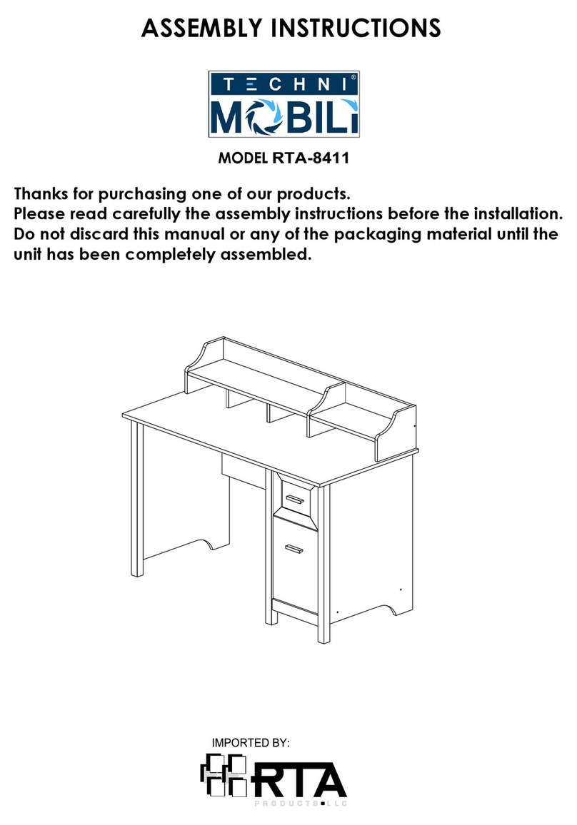 Techni Mobili RTA-8411 User manual