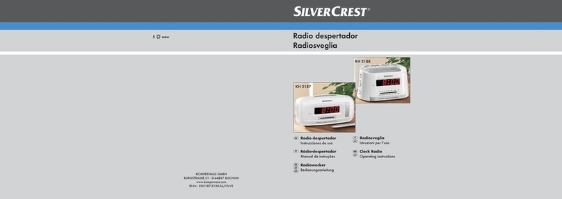 Silvercrest KH 2187 User manual Silvercrest KH 2187 User manual