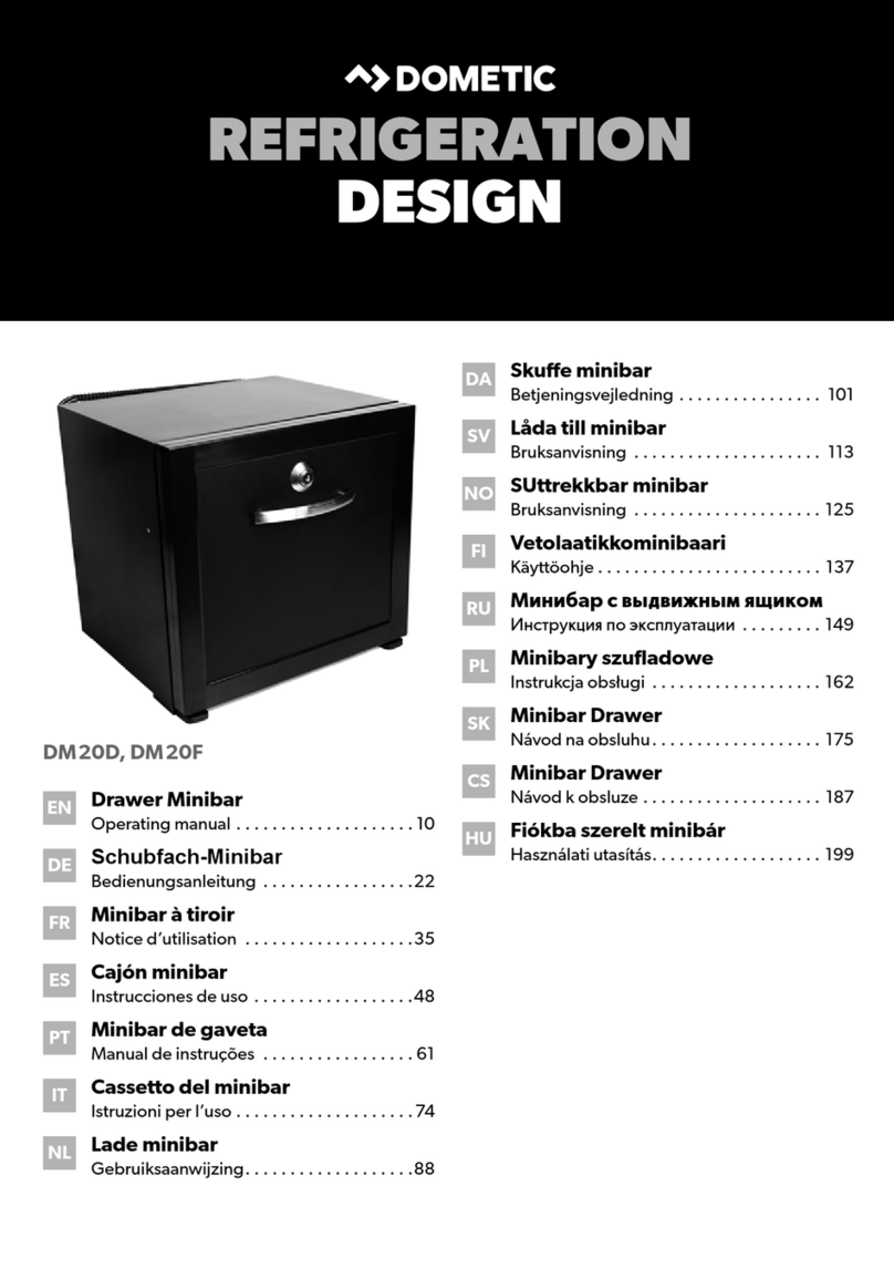 Dometic DM20 Series operating manual