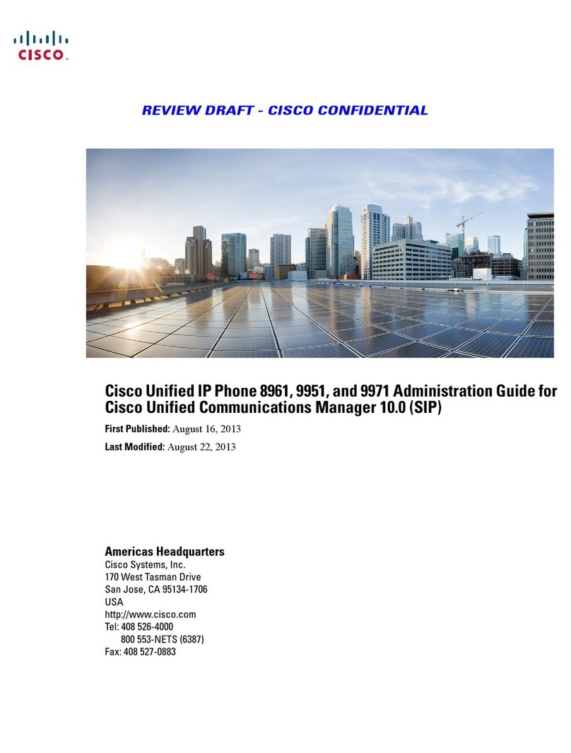 Cisco Unified 8961 Instruction Manual