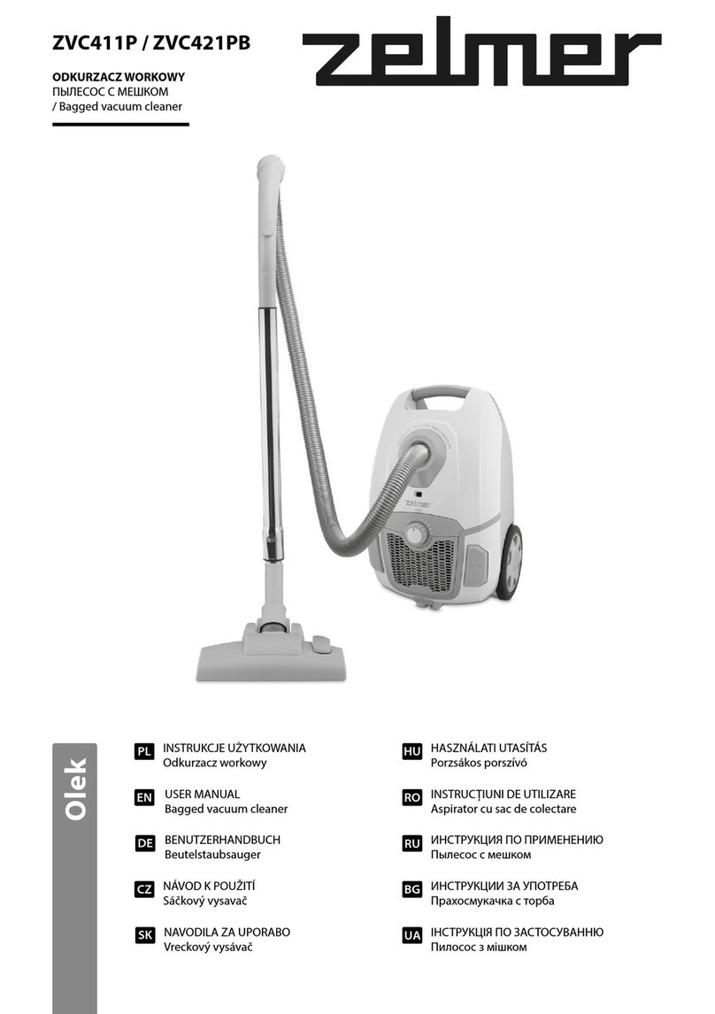 Zelmer ZVC411P User manual