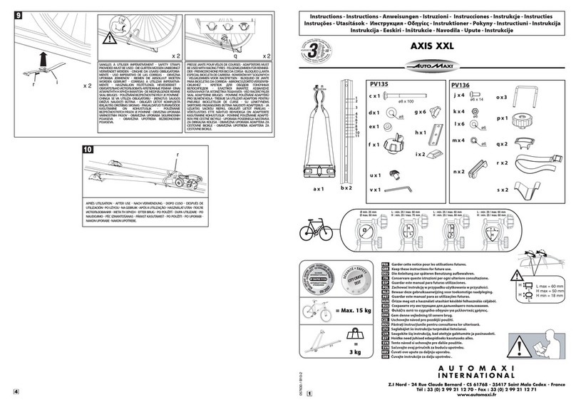 AutoMaxi AXIS XXL instructions