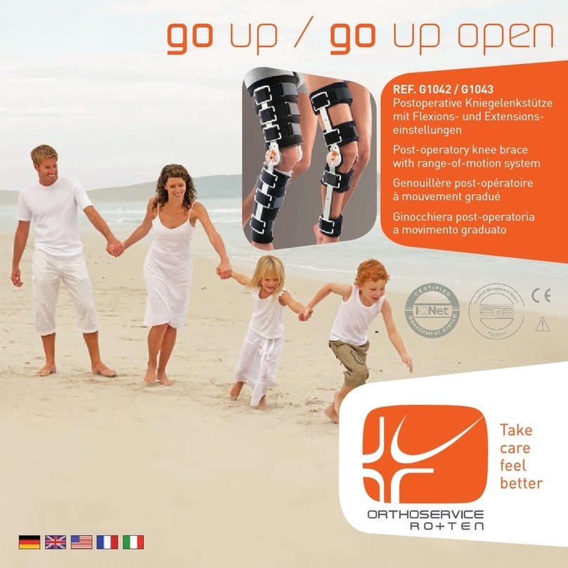 ORTHOSERVICE RO+TEN Go up User manual