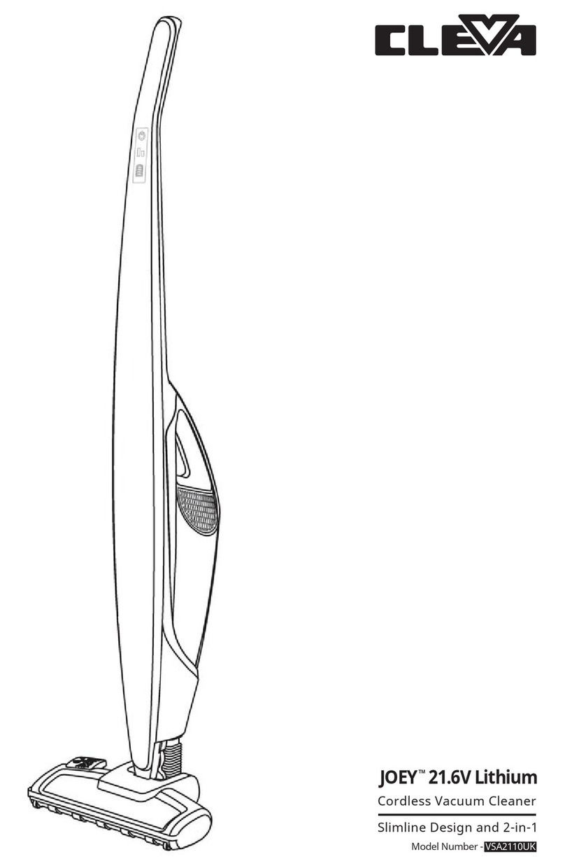 Cleva JOEY VSA2110UK User manual