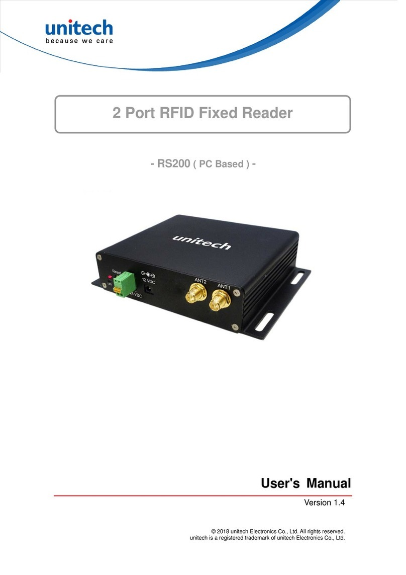 Unitech RS200 ( PC Based ) user manual