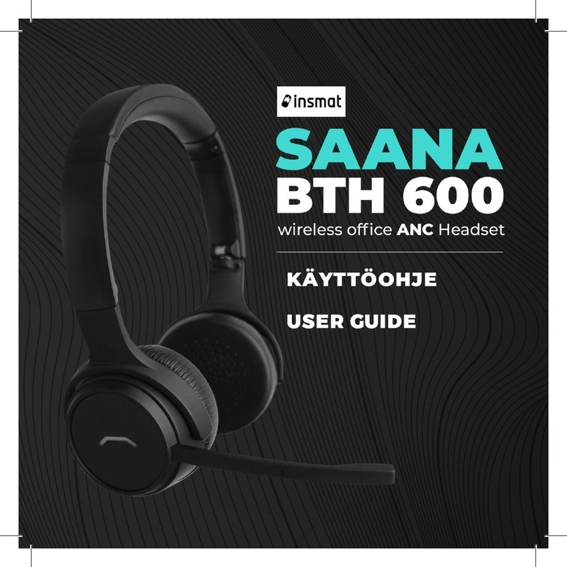 Insmat SAANA BTH 600 user guide