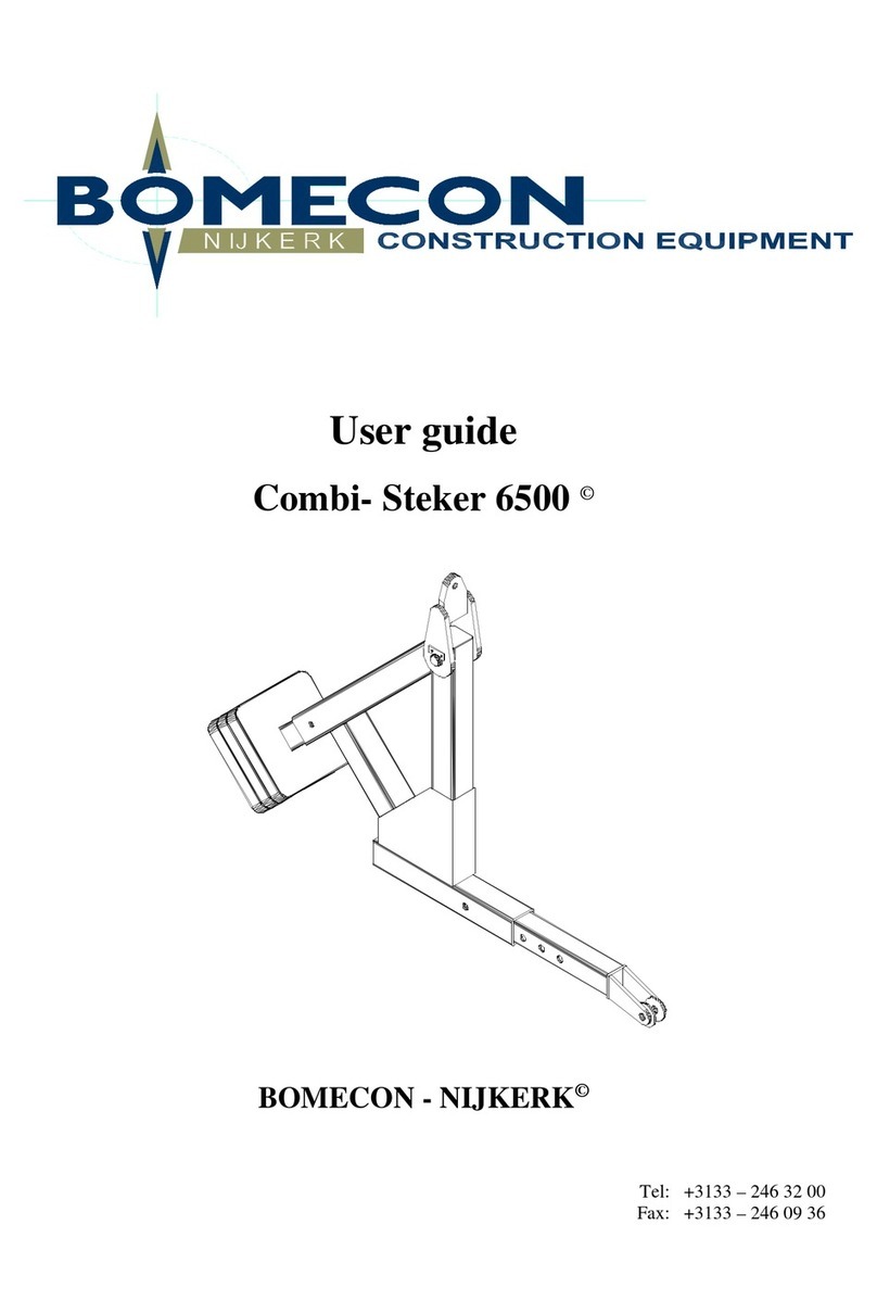 Bomecon Combi-Steker 6500 user guide